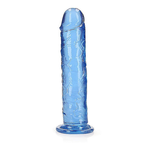 Crystal Clear 9 Inch Straight No Balls Dildo by Shots Toys - Realistic Dildos