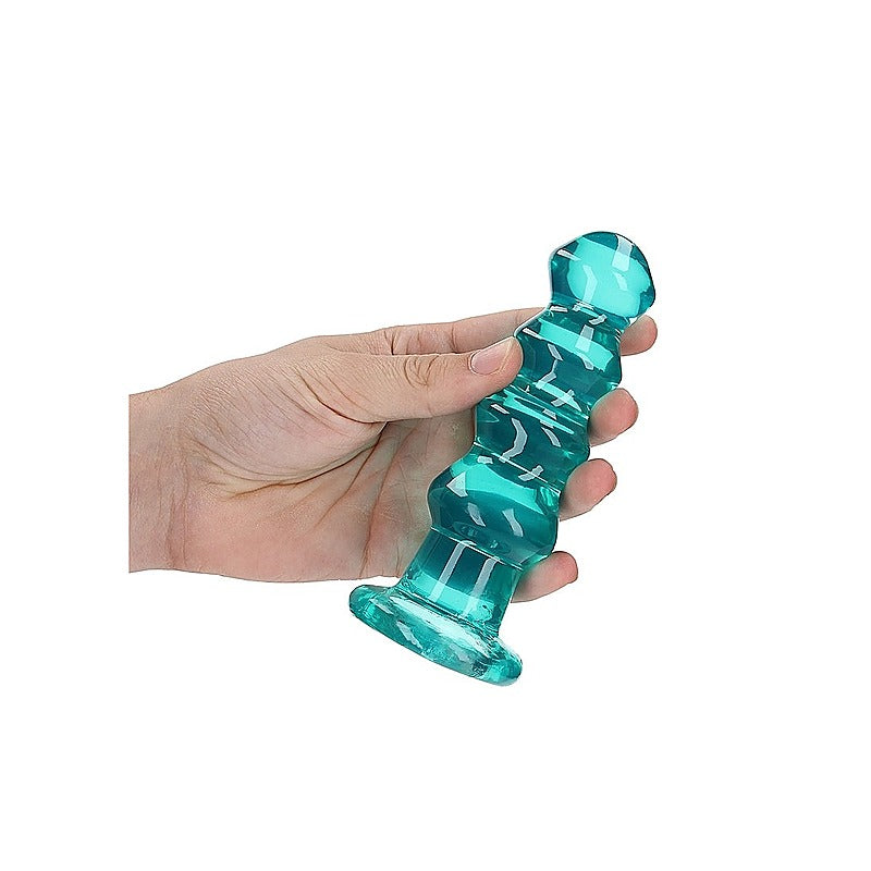 Crystal Clear 5.5 Inches Curvy Dildo by Shots Toys - Non-Realistic Dildos