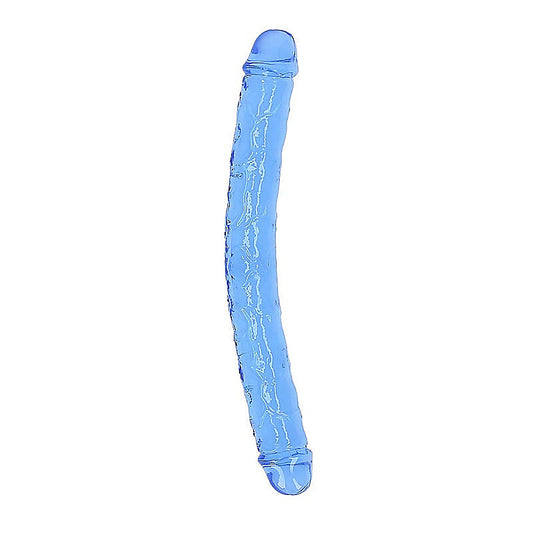 Crystal Clear 13 Inches Realistic Double Dong by Shots Toys - Double Ender