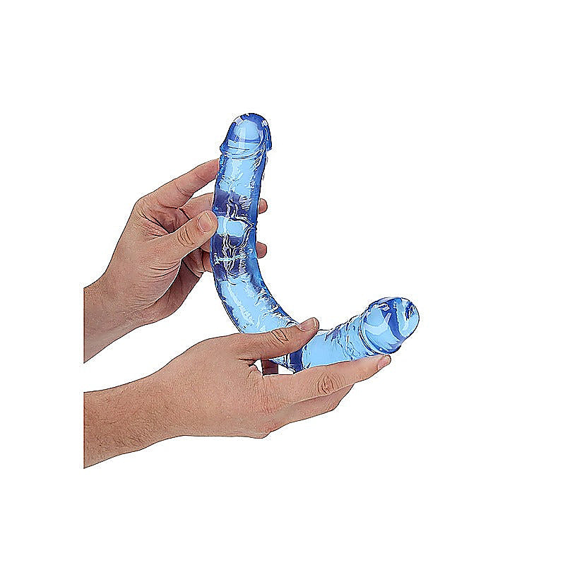 Crystal Clear 13 Inches Realistic Double Dong by Shots Toys - Double Ender
