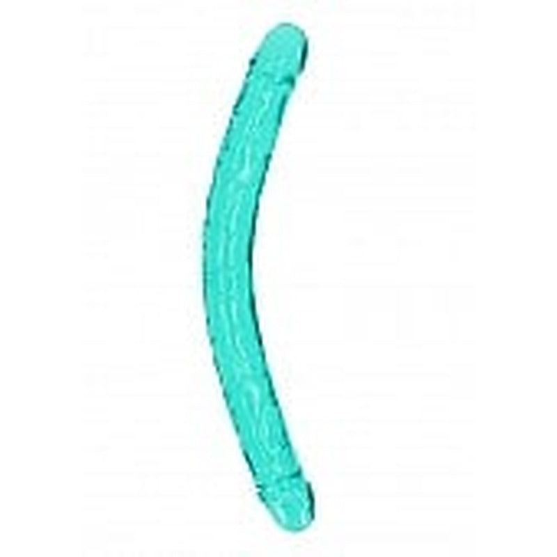 Crystal Clear 18 Inches Realistic Double Dong by Shots Toys - Double Ender