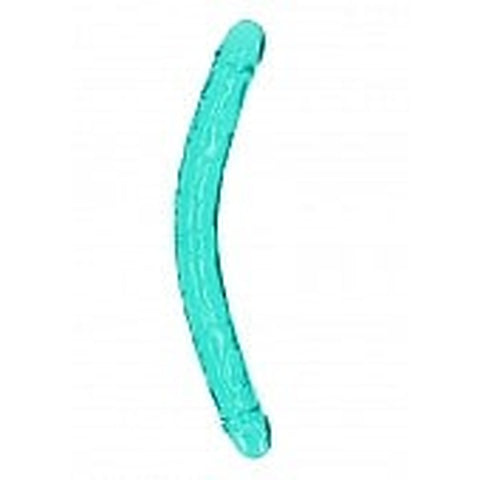 Crystal Clear 18 Inches Realistic Double Dong by Shots Toys - Double Ender