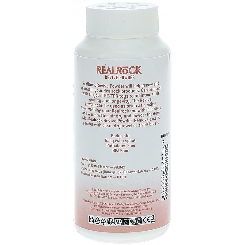 RealRock Revive Reviving Powder by Shots Toys - Adult Toy Cleaner