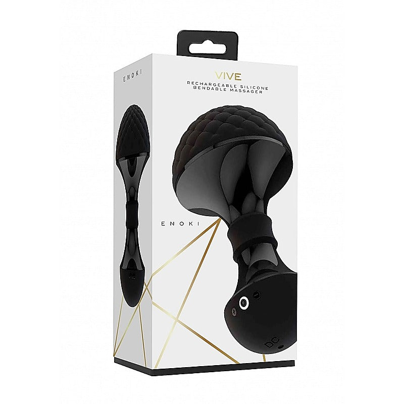Enoki Bendable Vibrating Body Wand Massager by Shots Toys - Body Wands