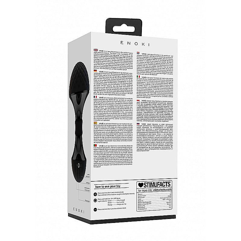 Enoki Bendable Vibrating Body Wand Massager by Shots Toys - Body Wands