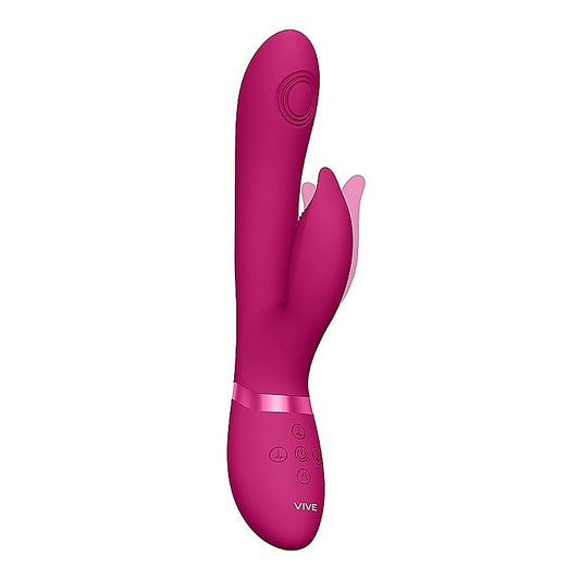 AIMI Rechargeable Triple Motor Swinging Rabbit Vibe - Rabbit Vibrators