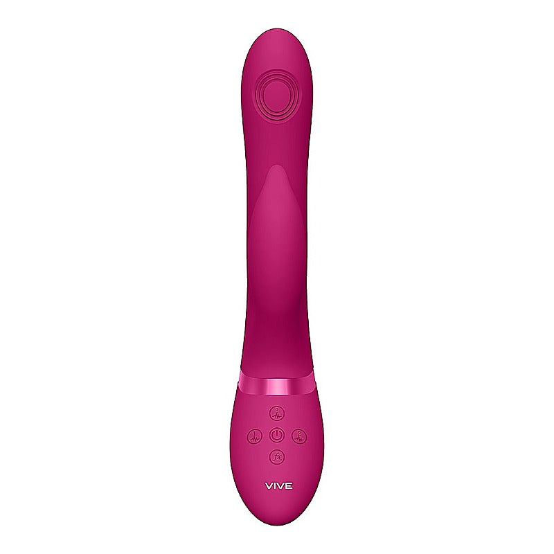AIMI Rechargeable Triple Motor Swinging Rabbit Vibe - Rabbit Vibrators