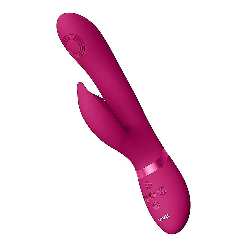 AIMI Rechargeable Triple Motor Swinging Rabbit Vibe - Rabbit Vibrators