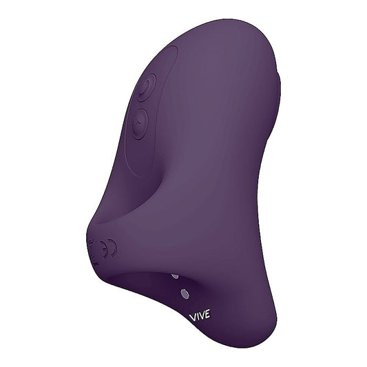 Hana Rechargeable Pulse-Wave Silicone Finger Vibrator - Finger and Tongue Vibrators