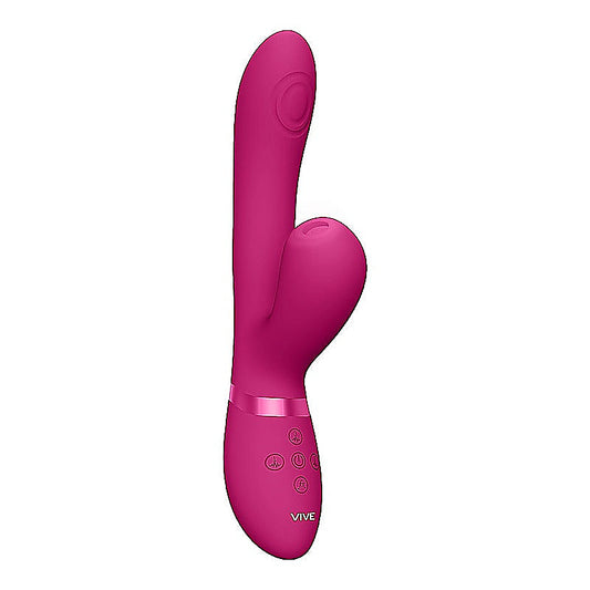 Hide Pulse & Airwave Technology Rabbit Vibrator - Rabbit Vibrators