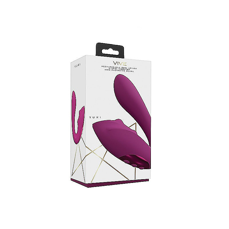 Vive Yuki Dual G-Spot Silicone Vibrator by Shots Toys - G-Spot Vibrators
