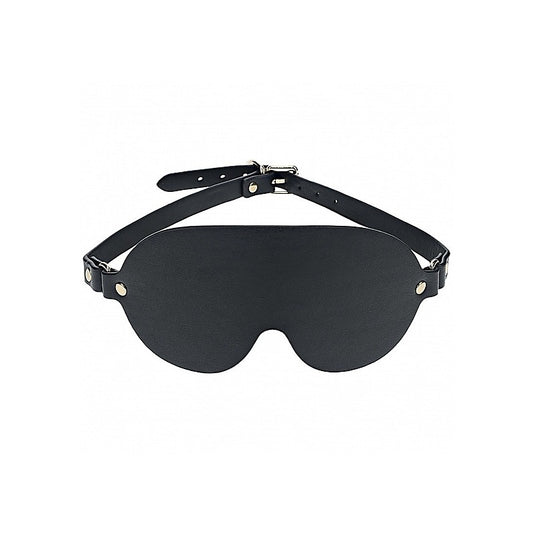 Ouch! London Collection BDSM Blindfold by Shots Toys - Masks And Blindfolds