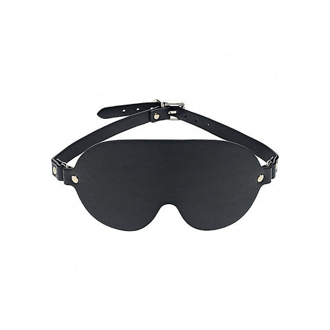 Ouch! London Collection BDSM Blindfold by Shots Toys - Masks And Blindfolds