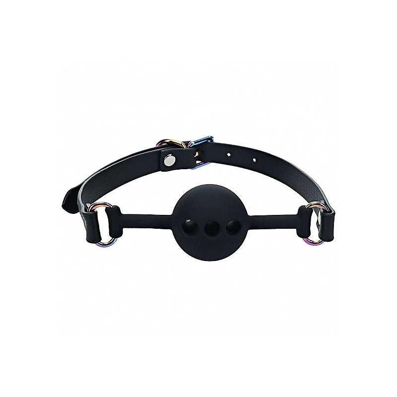 Silicone Bondage Ball Gag by Shots Ouch! - Bondage Gags and Bits