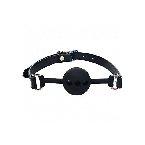 Silicone Bondage Ball Gag by Shots Ouch! - Bondage Gags and Bits