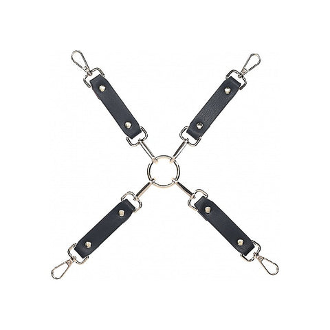 Ouch! Milan Collection Bondage Hogtie Connectors - Cuffs And Restraints