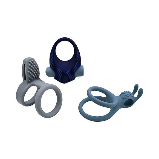ROCKIN RUMBLER Erection Enhancers Set by Adam & Eve - Cock Ring Sets