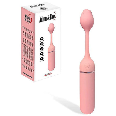 FIREFLY ROSE USB Rechargeable Bullet Vibrator by Adam & Eve - Bullet Vibrators