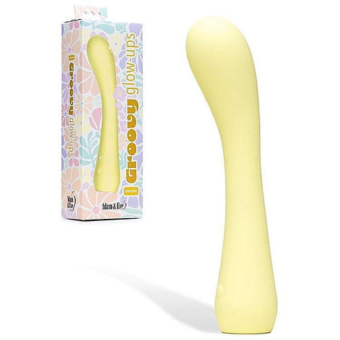 GROOVY GLOW-UPS Bendie G-Spot Vibrator by Adam & Eve - G-Spot Vibrators