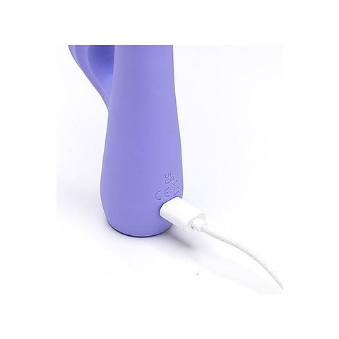 GROOVY GLOW-UPS Wavie Rabbit Vibrator by Adam & Eve - Rabbit Vibrators
