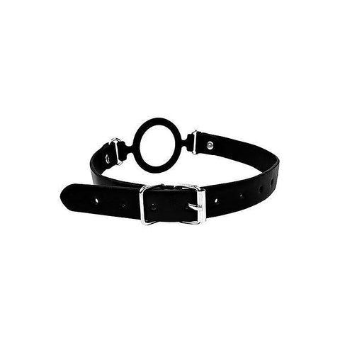 OPEN WIDE Adjustable Bondage Mouth Gag by Adam & Eve - Bondage Gags and Bits