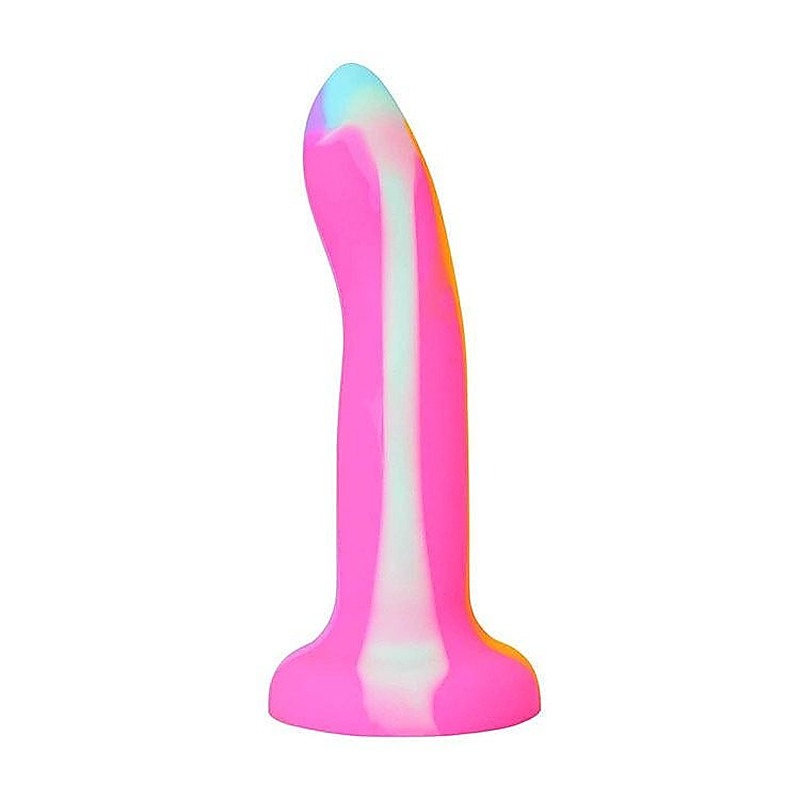 WHIMSY Glow In Dark Silicone Dildo by Adam & Eve - Non-Realistic Dildos