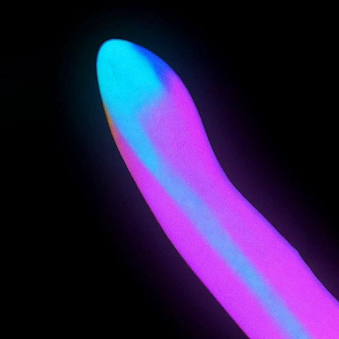 WHIMSY Glow In Dark Silicone Dildo by Adam & Eve - Non-Realistic Dildos