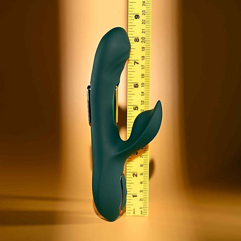 Evolved HEART OF GOLD USB Rechargeable Rabbit Massager - Rabbit Vibrators
