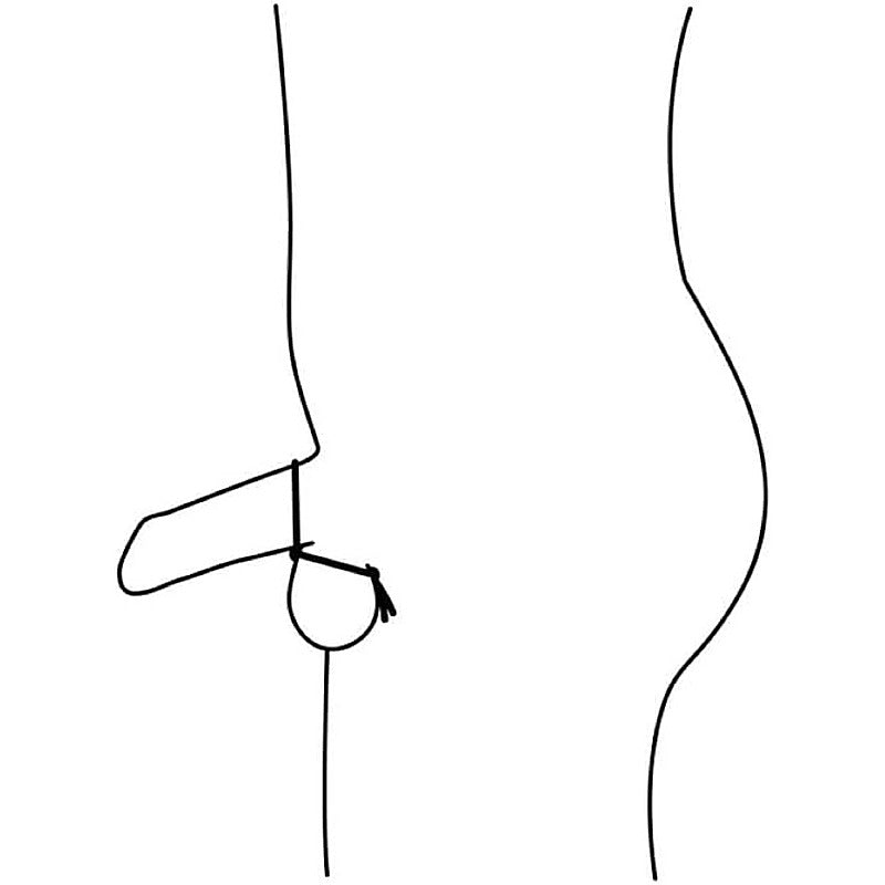 Nexus Forge Double Lasso Penis Ring by Nexus Sex Toys - Cock Rings