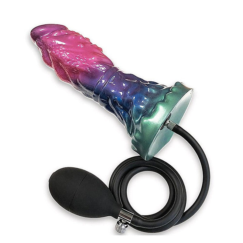 Alien Nation Expandor Coloured Inflatable Dildo - Realistic Dildos