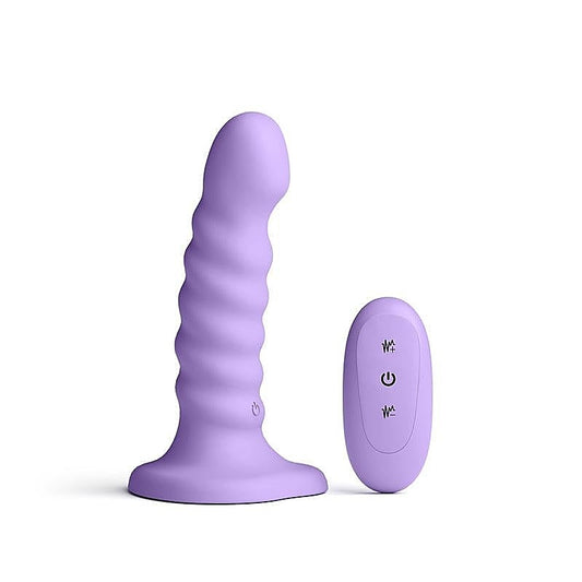 Colours Ribbed 5 Inch Vibrating Dildo by NS Novelties - Vibrating Dildos