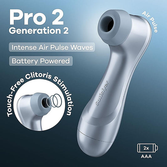 Pro 2 Battery Series by Satisfyer - Clit Ticklers and Pulsators