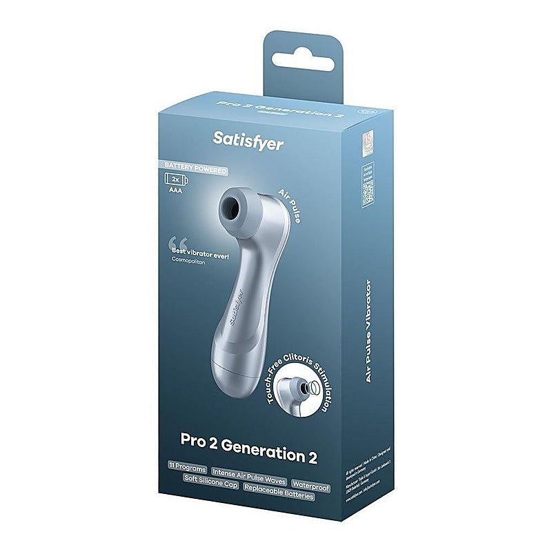 Pro 2 Battery Series Touch-Free Clitoral Stimulator Clit - Clit Ticklers and Pulsators