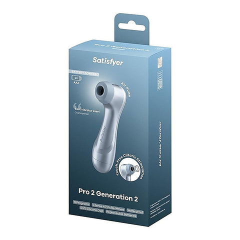 Pro 2 Battery Series Touch-Free Clitoral Stimulator Clit - Clit Ticklers and Pulsators