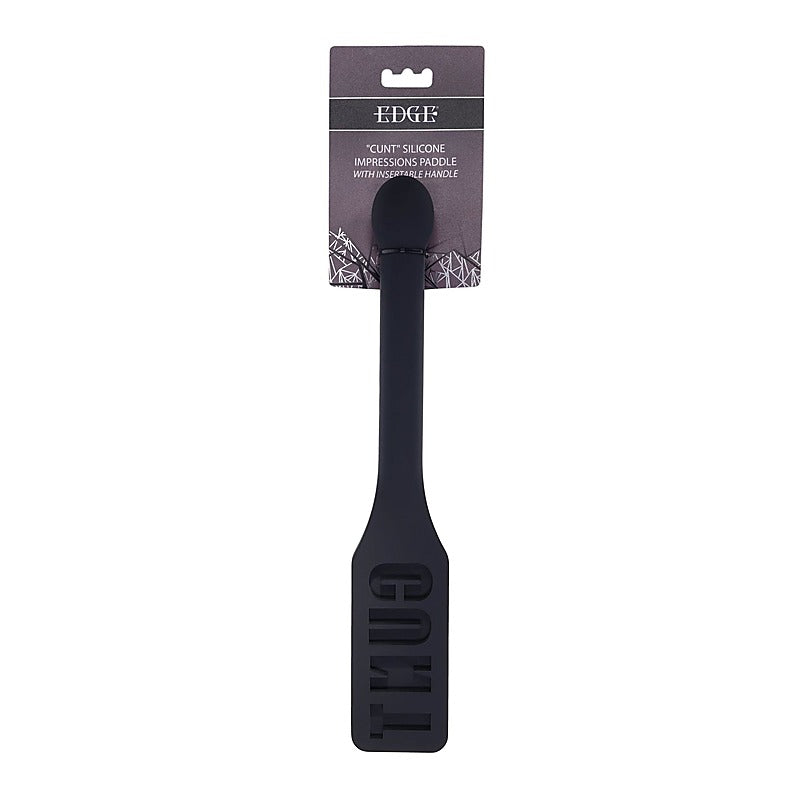 EDGE CUNT Silicone Paddle by Sportsheets - Paddles And Slappers