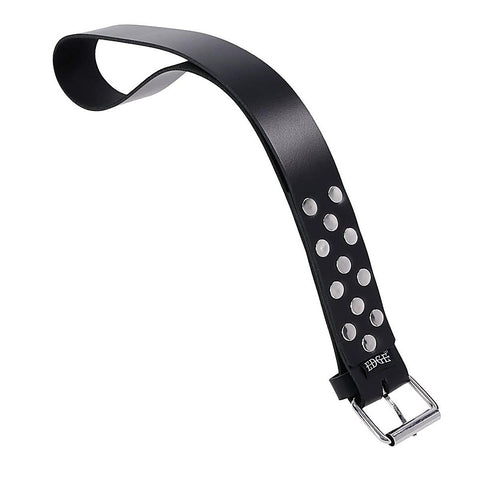 EDGE Leather Belt Spanker by Sportsheets - Whips And Crops