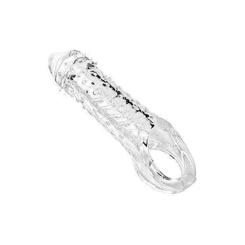 ADAMS CRYSTAL Penis Extender Sleeve by Adam & Eve - Penis Sleeves and Extenders