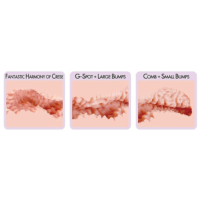 Mini Nara Dual Layer Mini Vagina Stroker by Kokos - Masturbators and Strokers