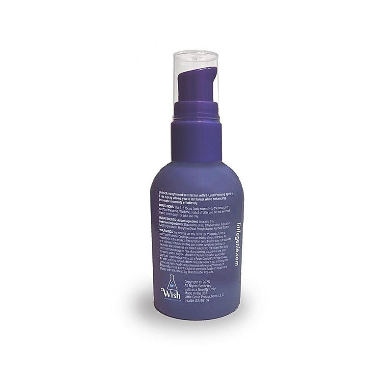 B-LUVD Male Desensitising Spray by Little Genie - Delay and Excite Sprays