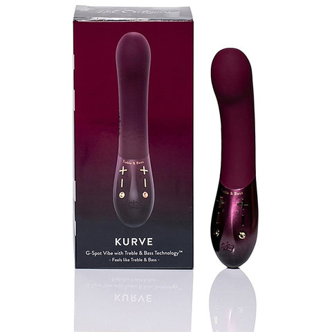 Kurve Waterproof Silicone G Spot Vibrator by Hot Octopuss - G-Spot Vibrators