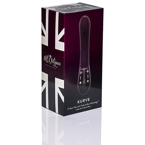 Kurve Waterproof Silicone G Spot Vibrator by Hot Octopuss - G-Spot Vibrators