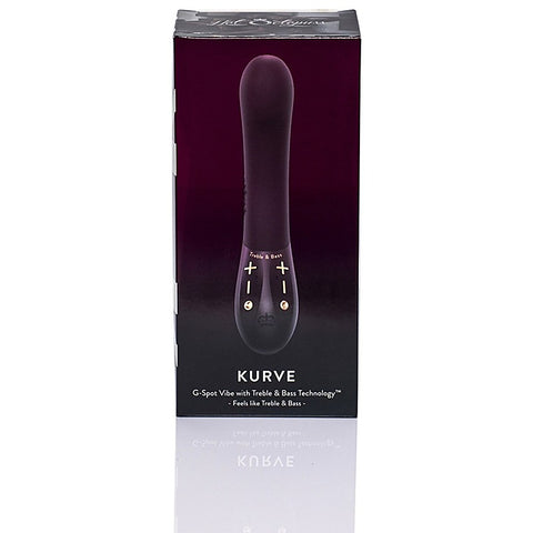 Kurve Waterproof Silicone G Spot Vibrator by Hot Octopuss - G-Spot Vibrators