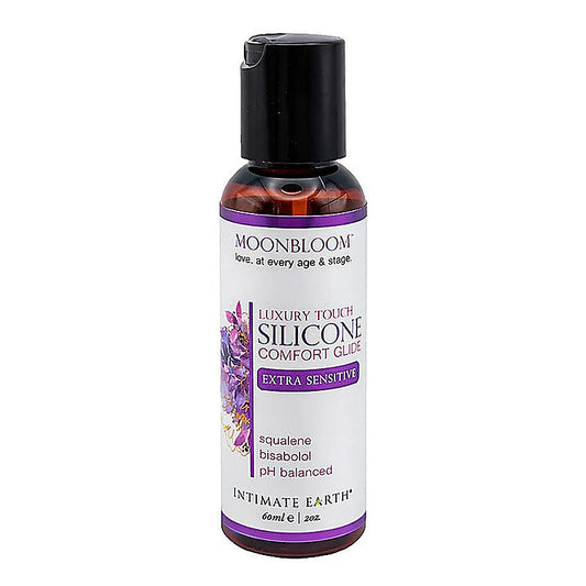 Moon Bloom Silicone Comfort Glide by Intimate Earth - Silicone Based Lubes