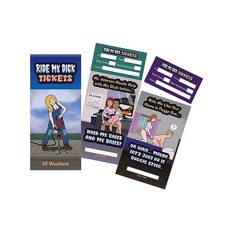 Premium Ride My Dick Tickets by Kheper Games - Sex Games, Coupons and Tricks