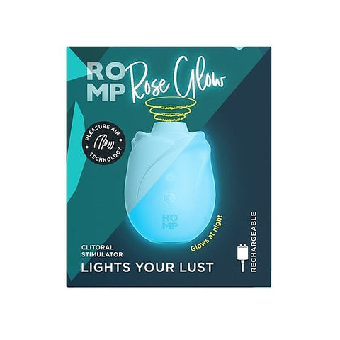 Romp Rose Glow Clitoral Massager by Love Honey - Clit Ticklers and Pulsators