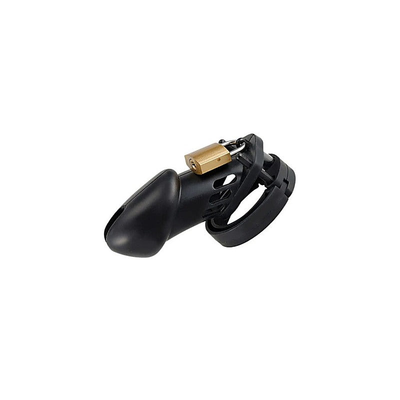 Denial 2 Piece Silicone Male Chastity Cage by Brutus - Male Chastity
