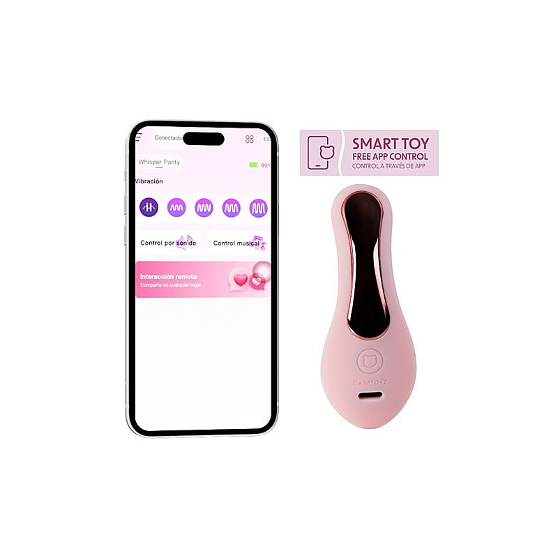 Whisper Silent App Controlled Panty Vibrator by CamToyz - Love Eggs and Kegel Exercisers