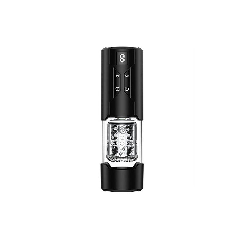 Valerian LCD Thrusting and Rotating Masturbator - Masturbators and Strokers