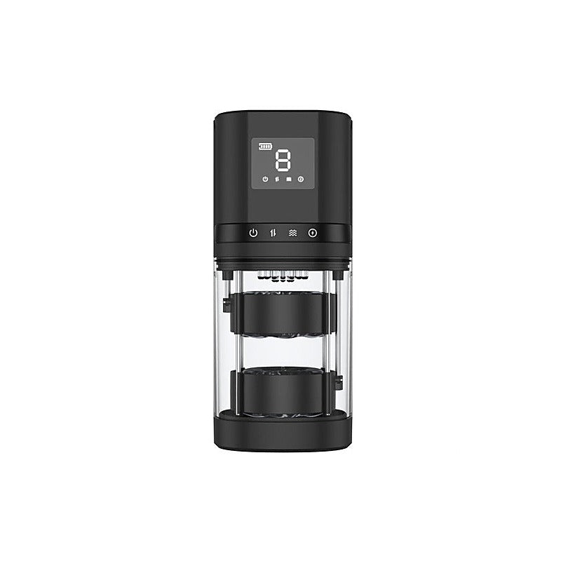Maximus LCD Auto Thrusting and Vibrating Stroker - Masturbators and Strokers