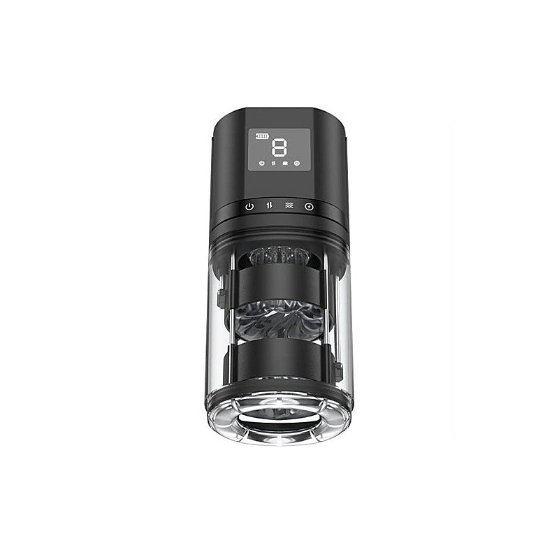 Maximus LCD Auto Thrusting and Vibrating Stroker - Masturbators and Strokers